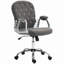 Chaise de bureau en molleton Teddy-659453508