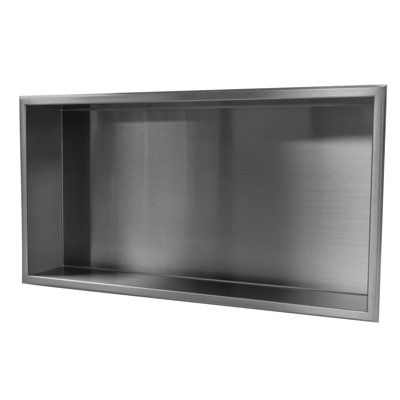 304 Stainless Steel Recessed Shower Niche