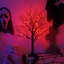 1.97' H Lighted Artificial Christmas Tree