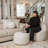  Kaylianie Upholstered Boucle Ottoman/Pouf
