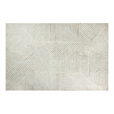 Tapis en laine Fields Almond Valley