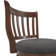 Morgan Swivel Upholstered Counter Stool with Solid Wood Frame