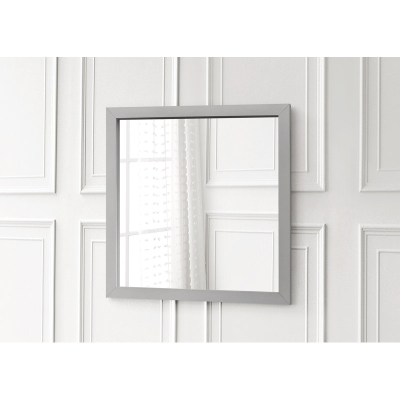 Fahema Engineered Wood Flat Wall Mirror