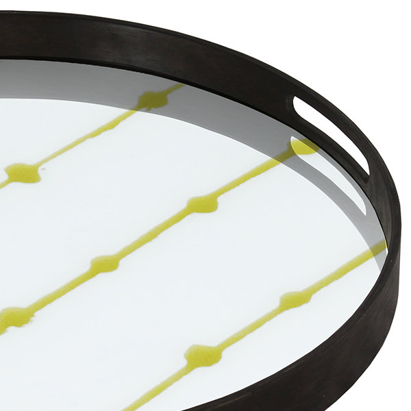 Gilded Layers Decorative Tray, Brown