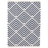 Cleo Navy Handwoven Indoor/Outdoor Rug