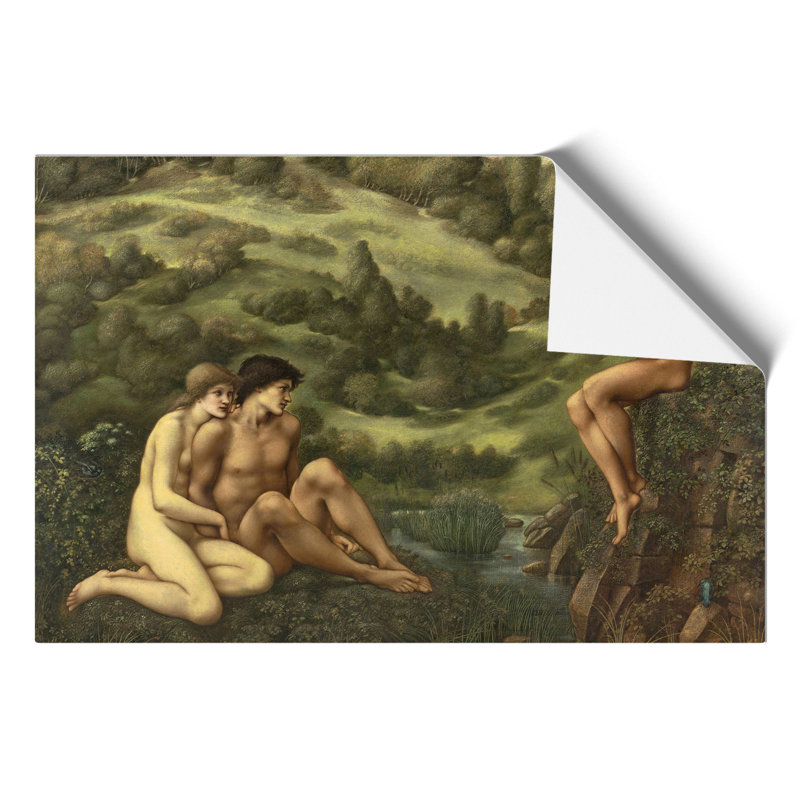 The Garden of Pan by Edward Burne Jones - Frameless Print, 42cm H x 59cm W x 0.1cm D