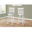 Tabouret de bar Marquis, pivotant, hauteur de bar, bois, similicuir, transitionnel-3682122-3682123-3682117