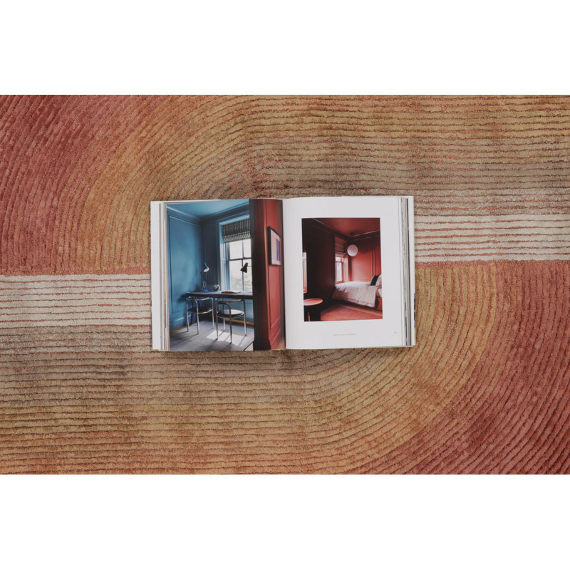 Modern Handmade Silk Area Rug