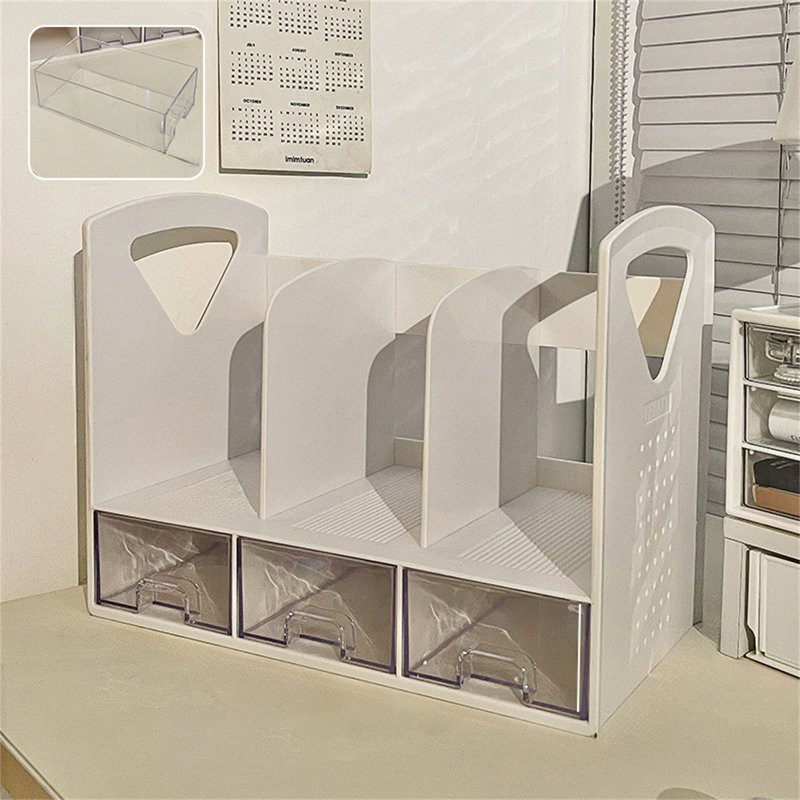 Organisateur de bureau en plastique Woodminster
