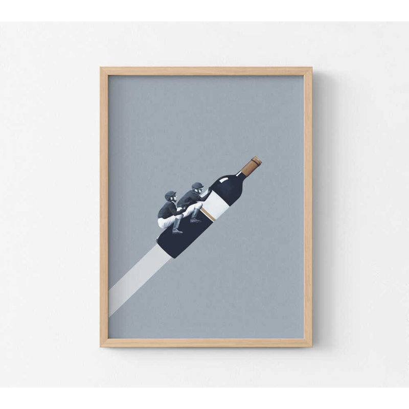 We Ride Until Dawn Art Print: Vibrant Framed Wall Decor