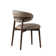 Oleandro Upholstered Chair with Metal Base