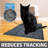 Original Cat Litter Mat, Contains Mess from Box, Protects Floors, Urine-Proof, Machine Washable, Soft on Kitty Paws, Absorbent, Waterproof (20”x28”) (Paw Dots Black) (USA Made)-59751442