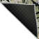 Machine Washable Indoor/Outdoor Cinead ACN1708 Black Rug
