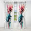 Gloria - Gerbera Curtain - Blackout Floral Curtain - 1 Panels-312031272