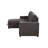 TERRITORY DARK GREY PULL OUT SOFA BED
