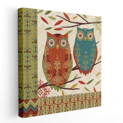Hoot I - reproduction d'art sur toile