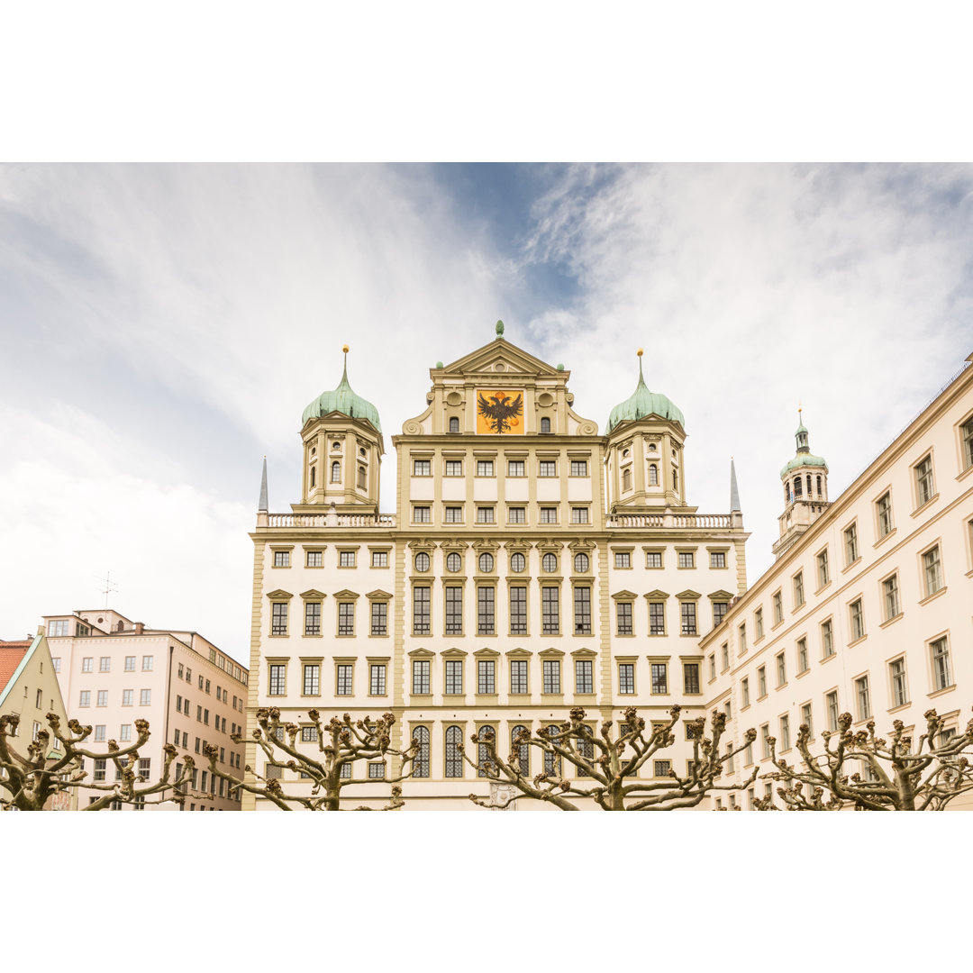 Historisches Rathaus von Augsburg von Manfredxy - Leinwandfoto