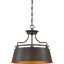Lustre cylindrique unique à 3 lumières Natoli