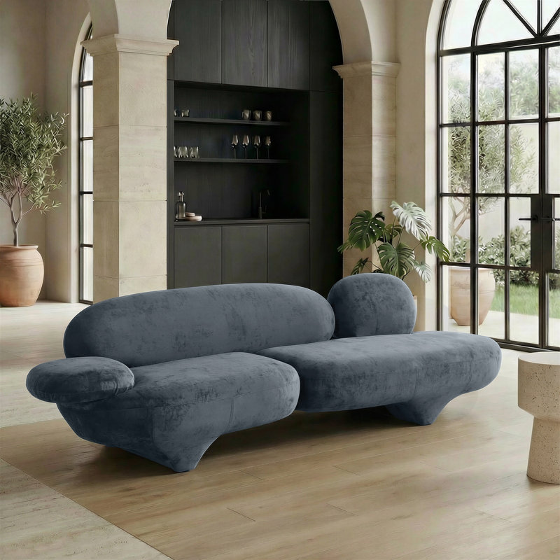 Canapé Oblak gris orage