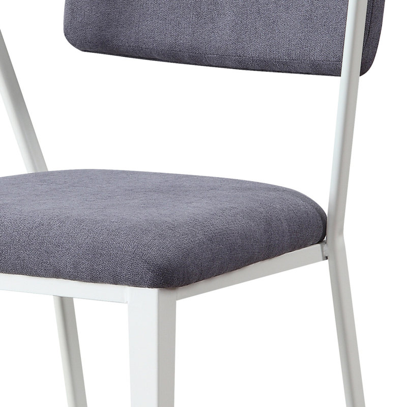 Chaise de bureau rembourrée à dossier ouvert