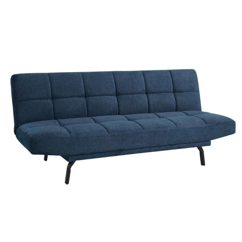 Chapelle 3 Seater Linen Blend Sofa Bed, Blue