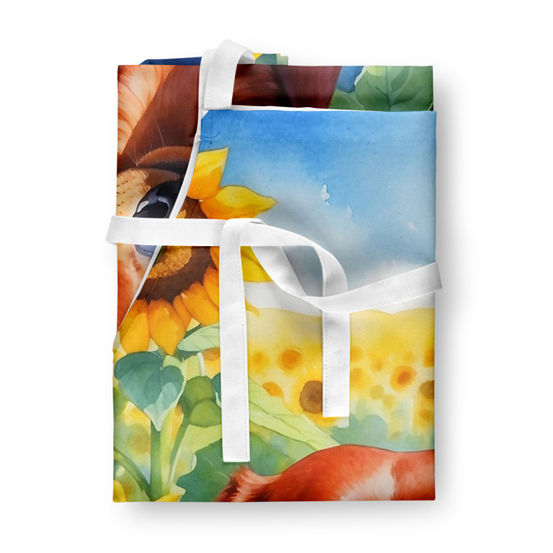 Floral Bib Apron
