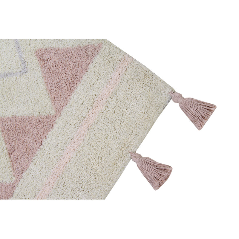 Azteca Handmade Oushak Cotton Area Rug, Rectangle 4' x 5'3"