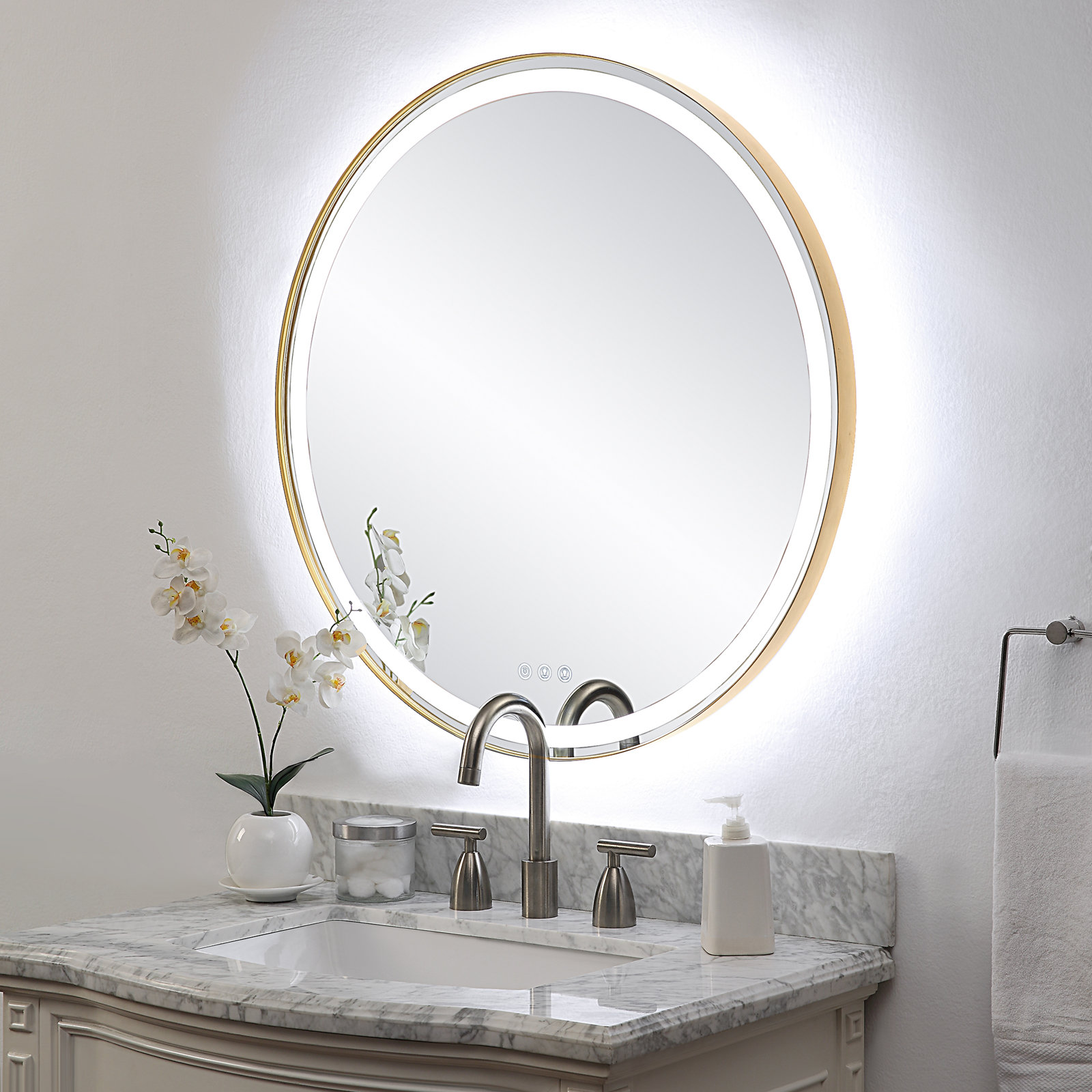 Mattia Round Wall Mirror