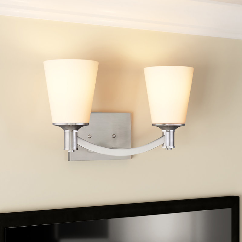 Alejandre 2 - Light Dimmable Vanity Light, Brushed Nickel
