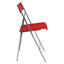 Chaise d'appoint pliante en acrylique Tabris Modern-1607779383