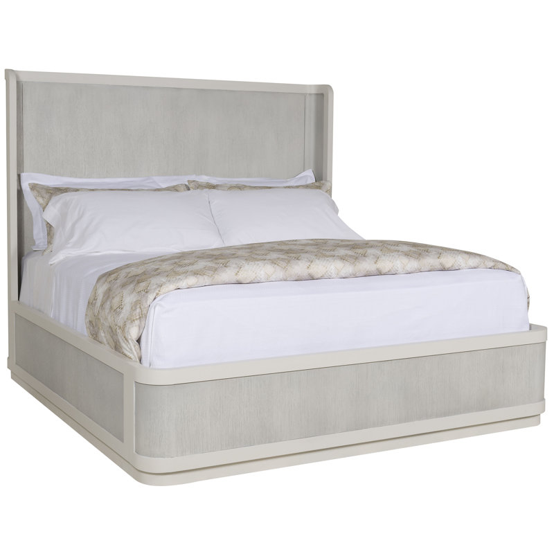 Cove Solid Wood Standard Bed, Moonstruck/White Frost, Queen