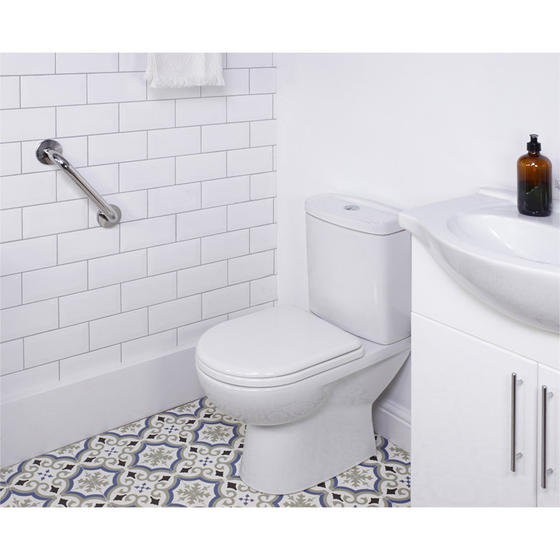 Dekle Grab Bar, 38cm W, Polished Finish