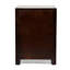 Table de chevet 3 tiroirs en bois