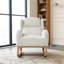 Chaise berçante en tissu Teddy-581323678