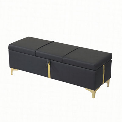 Zeger Upholstered Storage Bench
