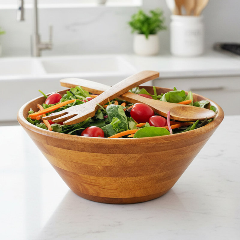 Ensemble de bol à salade moyen 3 pièces Viviano, Moyen