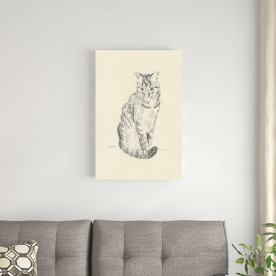 «House Cat I» par Jacob Green - impression sur toile tendue