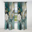 Eline - Rideau floral - Rideau floral occultant en velours - 1 panneau-559579396