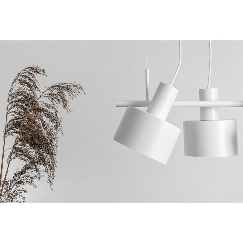 Hedgerley 4 - Light Kitchen Island Pendant, White