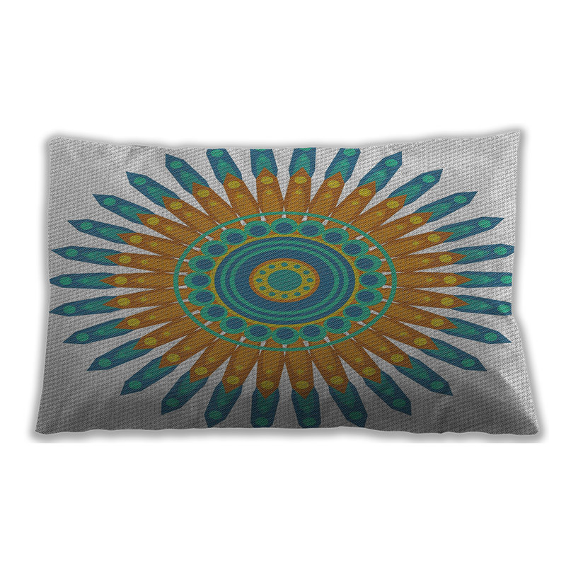 Patterned 1893 Throw Pillow, Microsuede