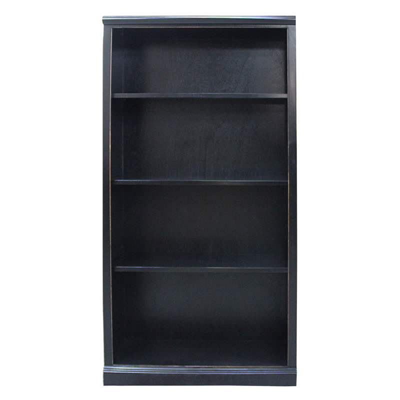 Sherita Bookcase, Antique Black, (3 Shelves) 60” H x 32” W x 11” D