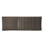 Chaise longue en osier Salem