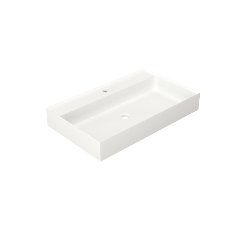 Ensemble de meuble-lavabo de salle de bain en pierre Stone
