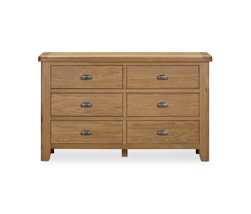 140 cm W Chest of 6 Drawers