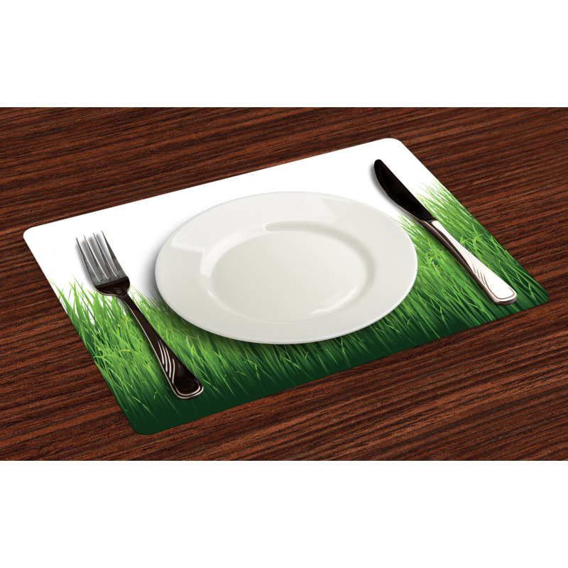 Polyester Abstract Rectangle Placemat