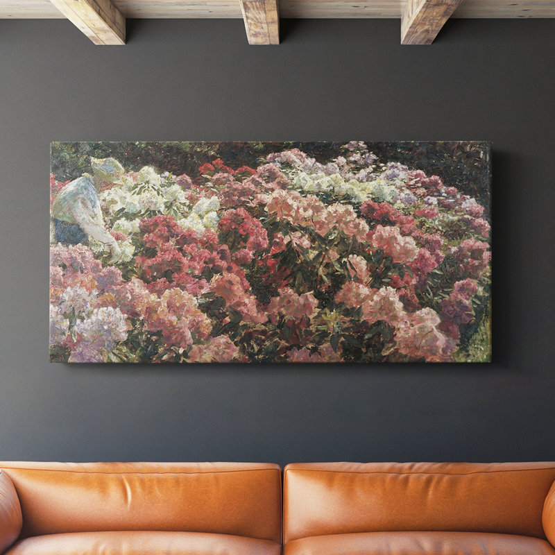 Botanical Series-CDxxiii - Toile tendue avec châssis - Prêt à être accroché, H 20 po x l 40 po
