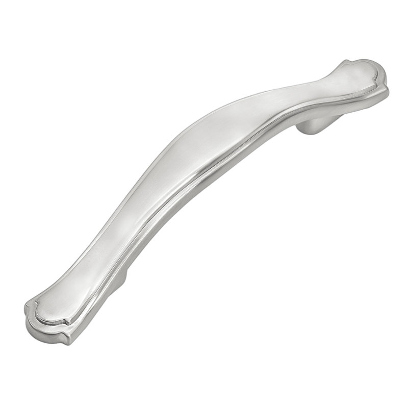 Poignée arche 3 po Classic Collection, Nickel satiné