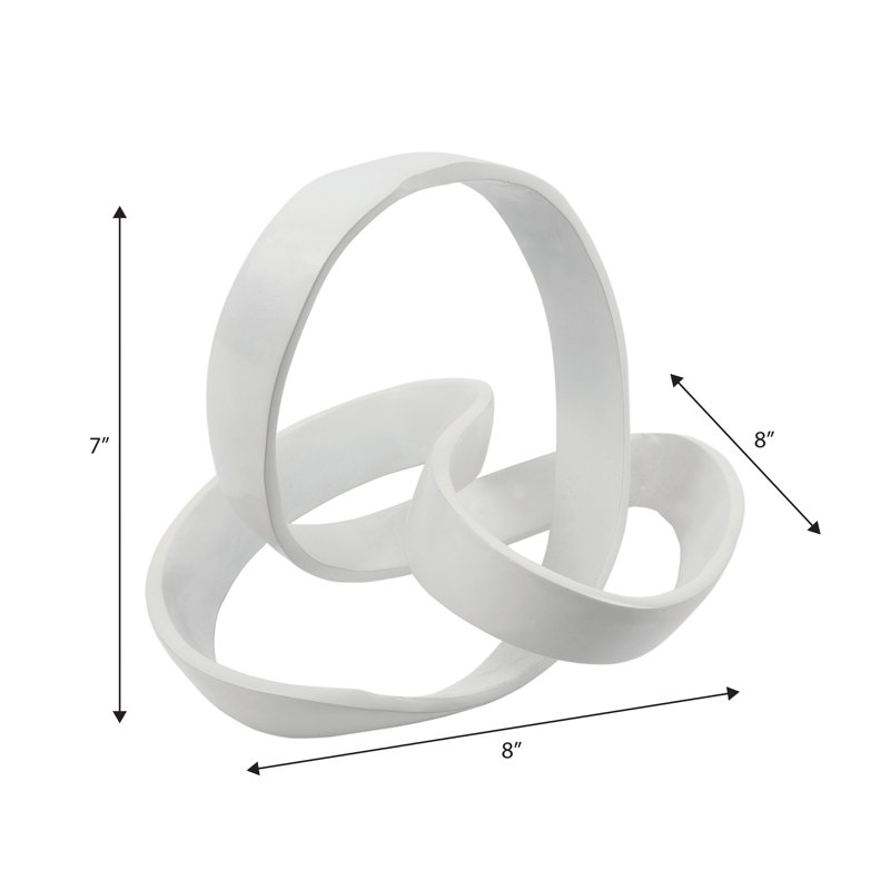Sculpture contemporaine Chamberlain, Blanc