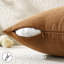 Ensemble de 2 housses de coussins décoratifs carrés en chenille pour ferme pour canapé-lit-112036343