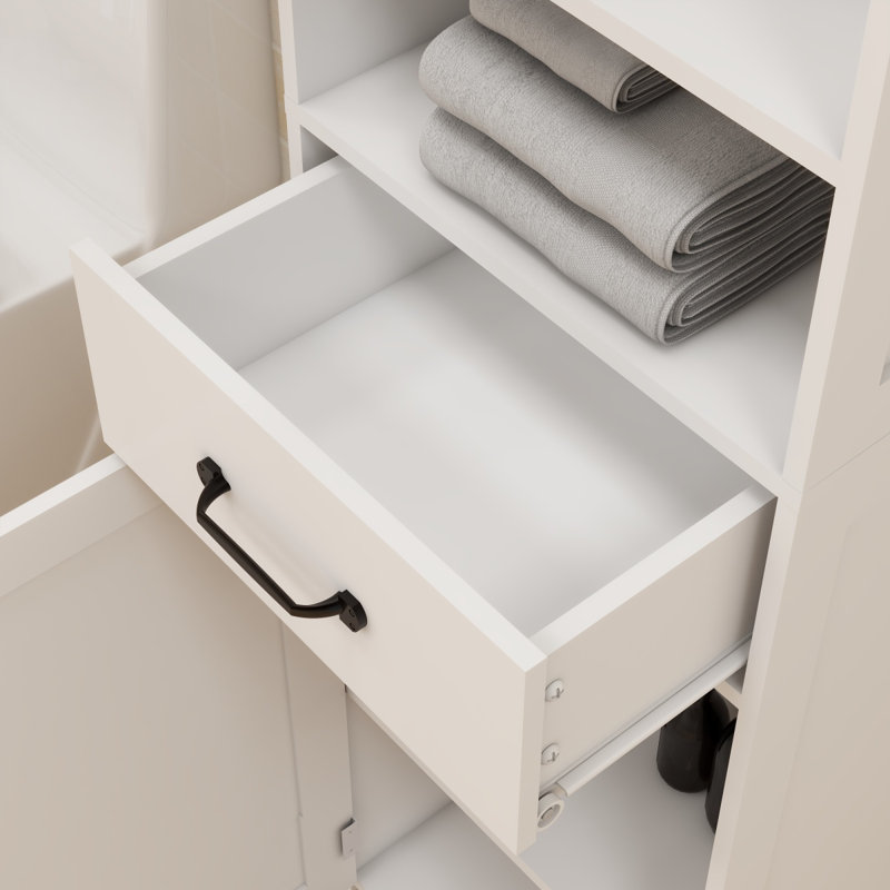 Armoire sur pied à porte étroite